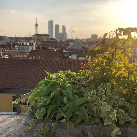 Ferienwohnung Sarpi Roof Mailand Exterior foto
